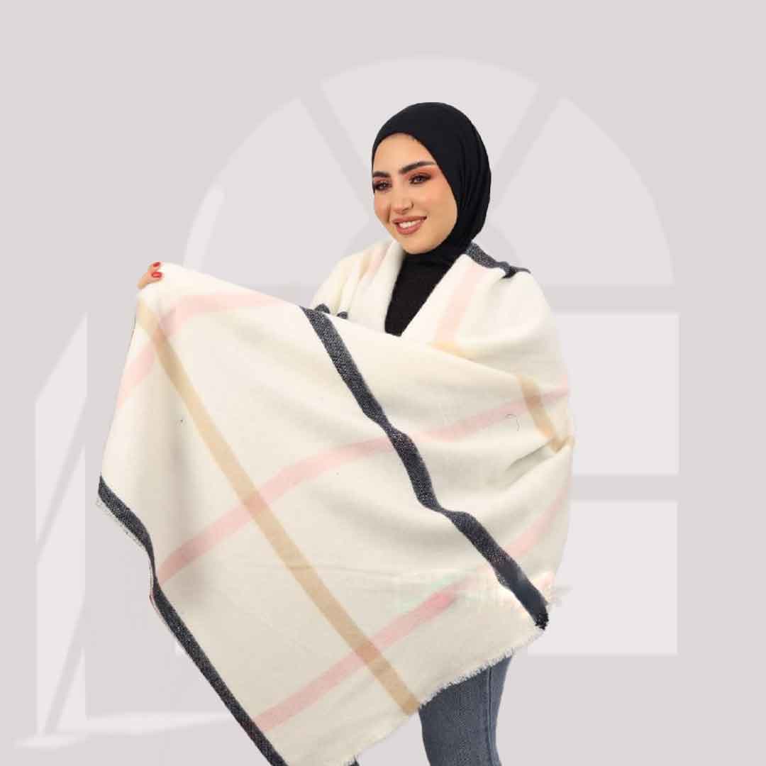 Plaid Shawl 3