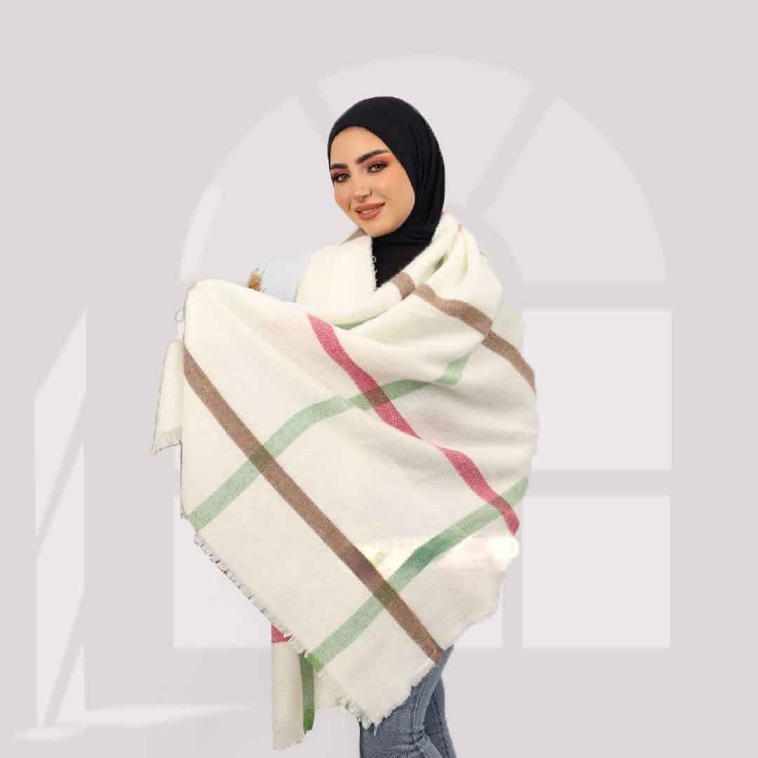 Plaid Shawl 6