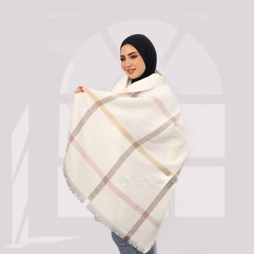 Plaid Shawl 7