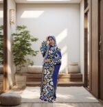printed satin prayer dress 4