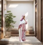 printed satin prayer dress 26