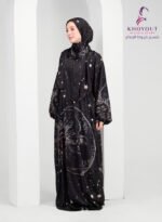 printed satin prayer dress 51