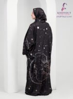 printed satin prayer dress 51 - Image 3