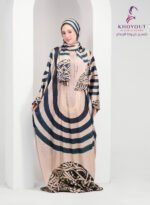 printed satin prayer dress 52