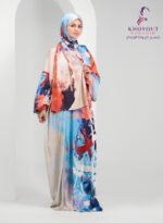 printed satin prayer dress 58