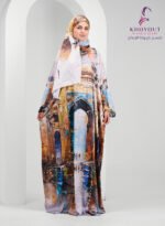 printed satin prayer dress 61