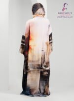 printed satin prayer dress 62 - Image 3