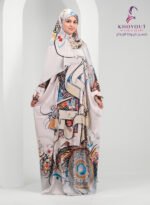 printed satin prayer dress 65