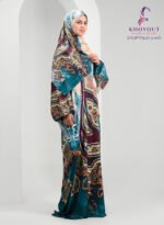 printed satin prayer dress 67