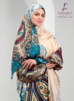 printed satin prayer dress 67 - Image 2