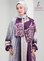 printed satin prayer dress 68 - Image 2