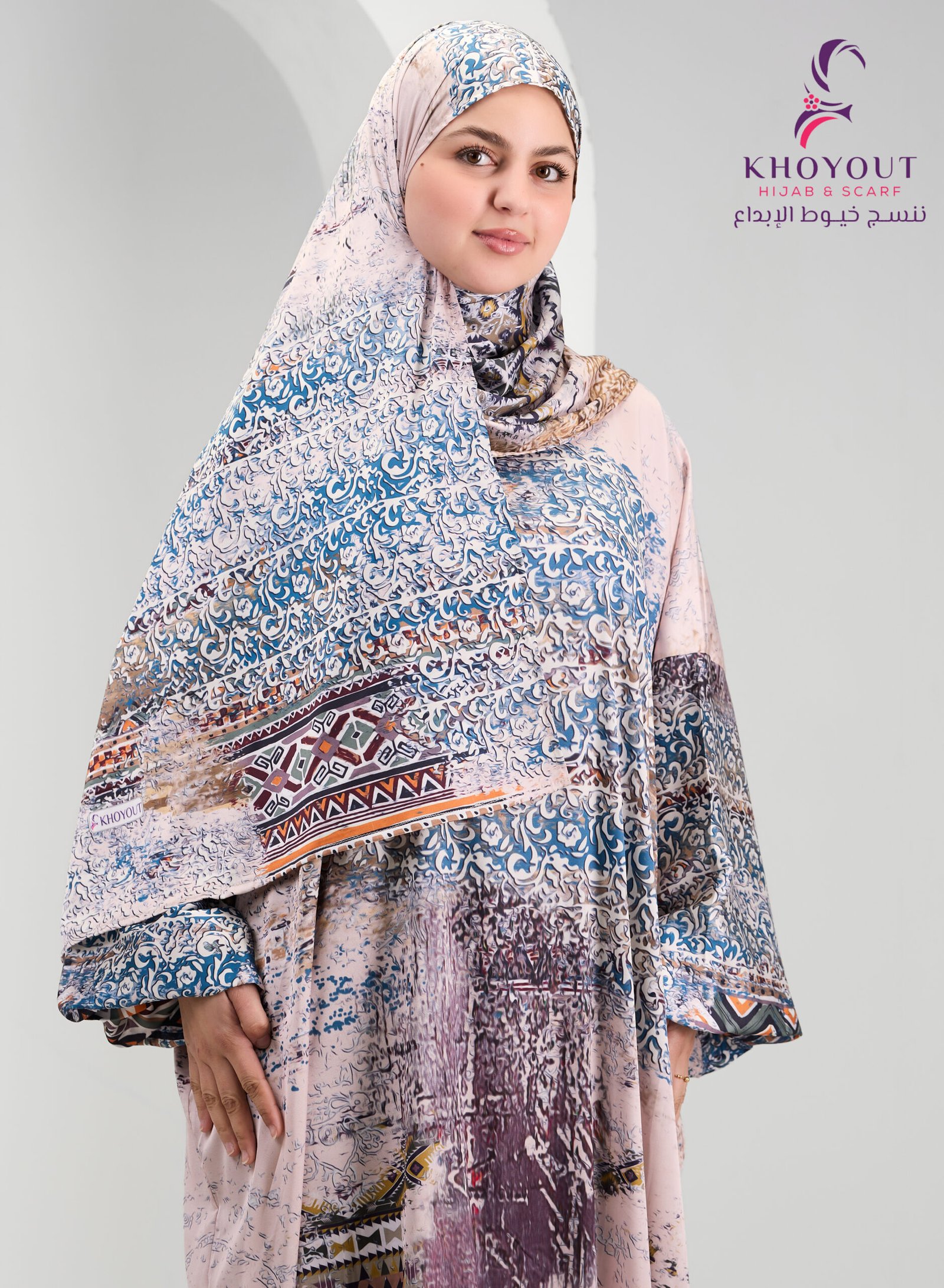 5O6A6467 printed satin prayer dress 77 - Image 1